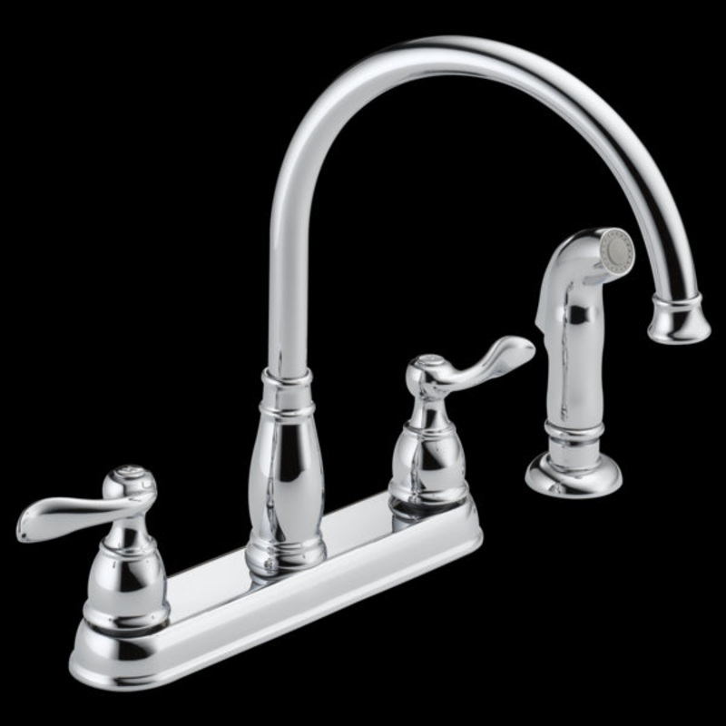 Delta 21996LF Two Handle Kitchen Faucet