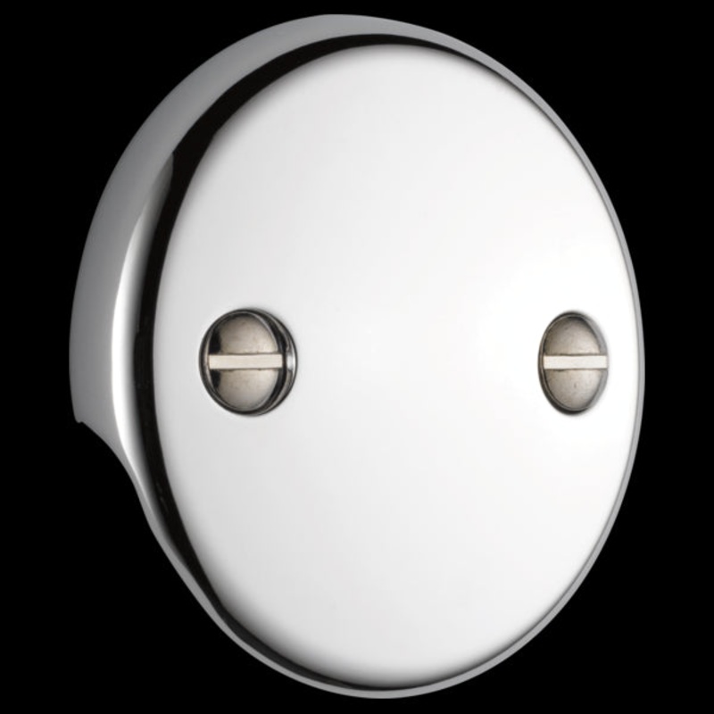 Delta U2693-PK Overflow Plate – 2 Hole Tub Drain