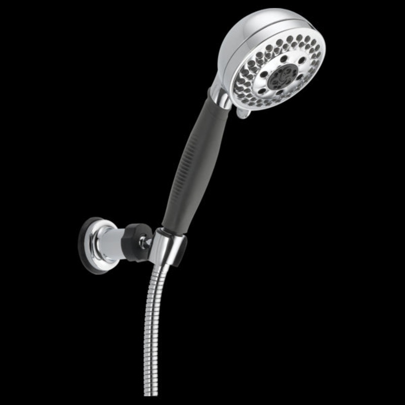Delta 55445 H2O kinetic 5-Setting Adjustable Wall Mount Hand Shower