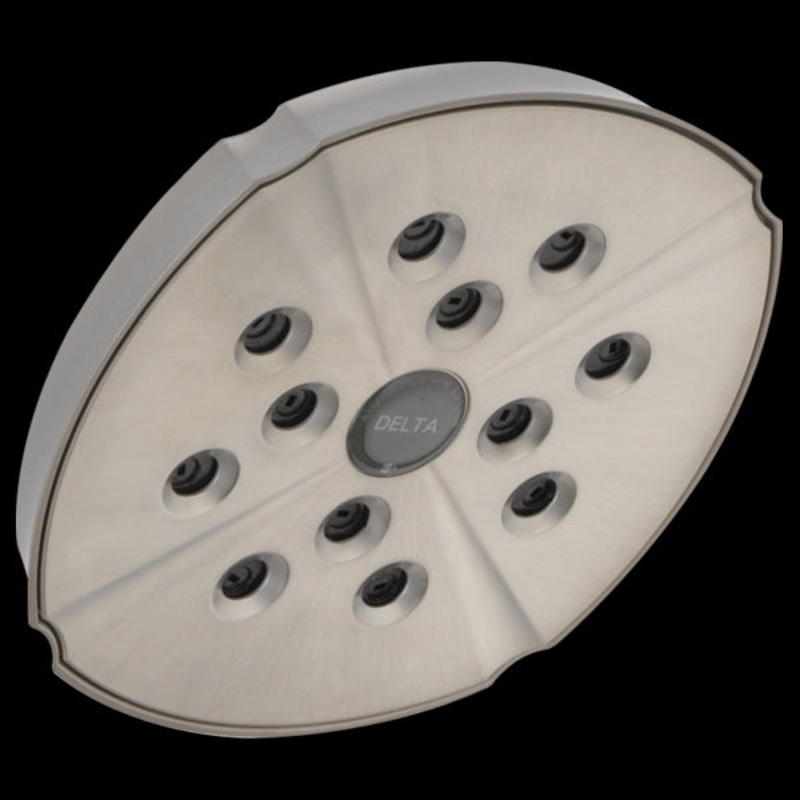Delta RP61265SS H2O kinetic Single-Setting Raincan Shower Head