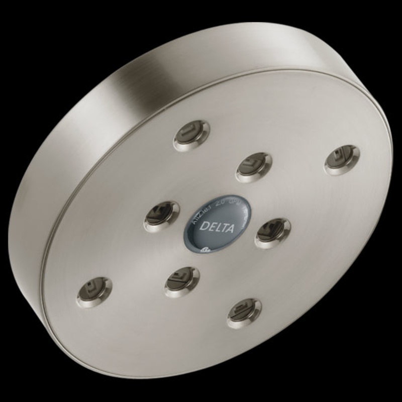 Delta RP70175-SS20 H2O kinetic Raincan Single-Setting Shower Head