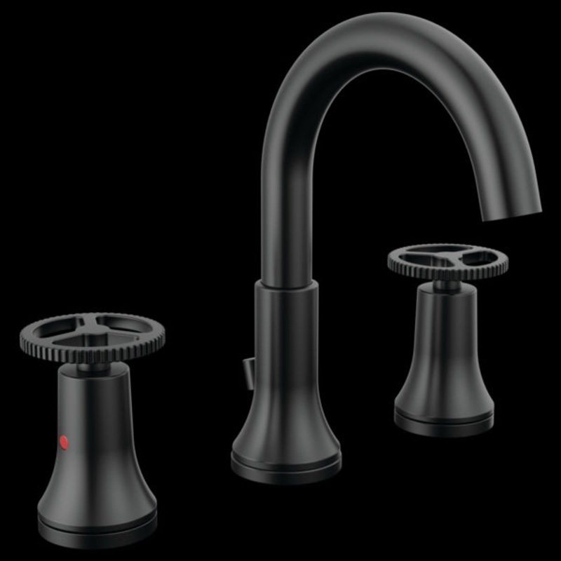 Delta 3558-MPU-DST Two Handle Widespread Bathroom Faucet