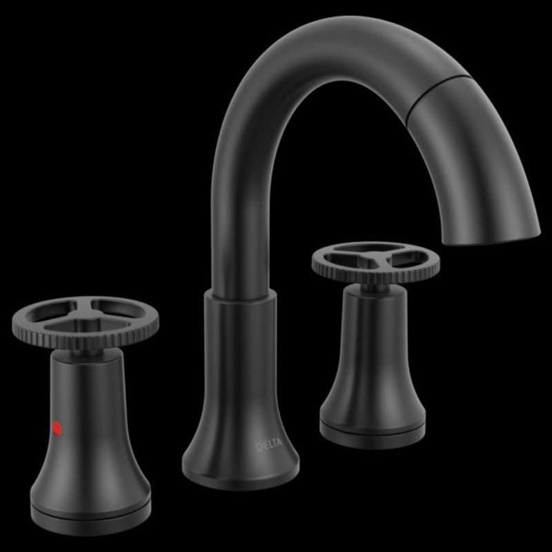 Delta 3558-PD-DST Two Handle Widespread Pull Down Bathroom