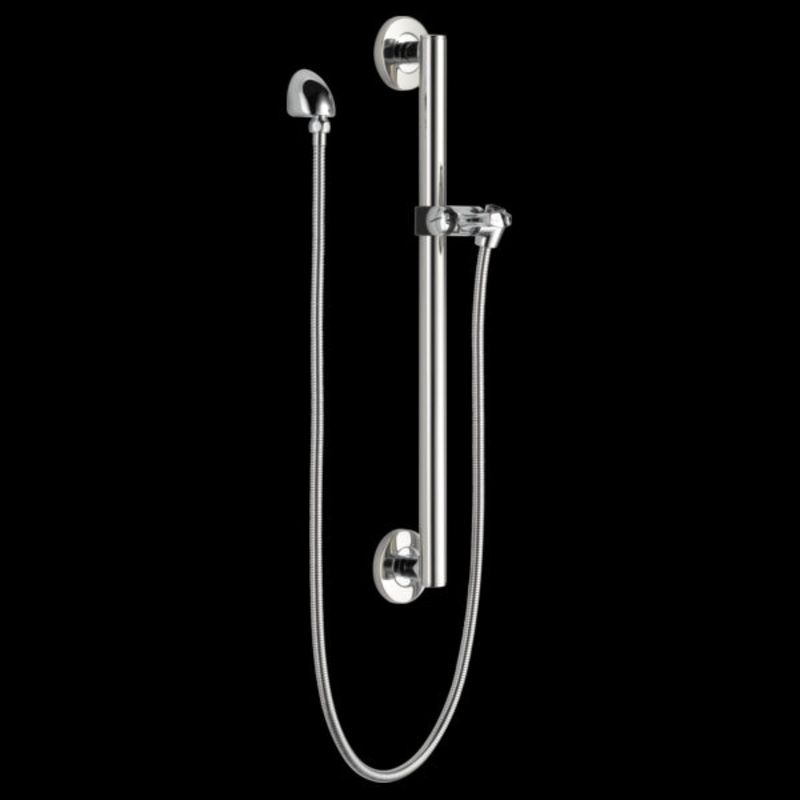 Delta 51600 Adjustable Slide Bar / Grab Bar Assembly with Elbow