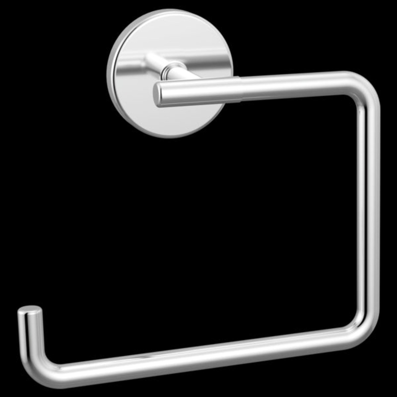 Delta 759460 Towel Ring|Chrome|Matte Black|Champagne Bronze|Polished Nickel|Venetian Bronze|Stainless
