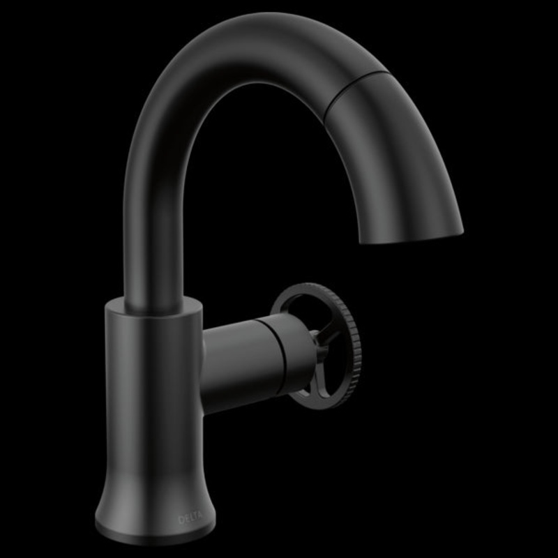 Delta 558HAR-PD-DST Single Handle Pull Down Bathroom Faucet