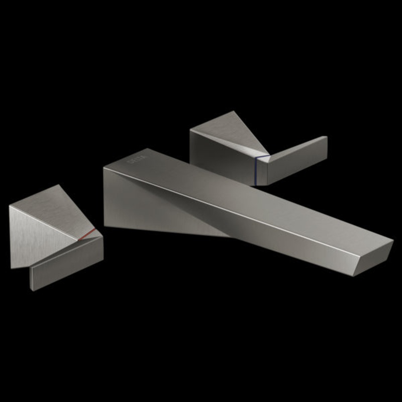 Delta T3543LF-PR-WL Two Handle Wall Mount Bathroom Faucet Trim