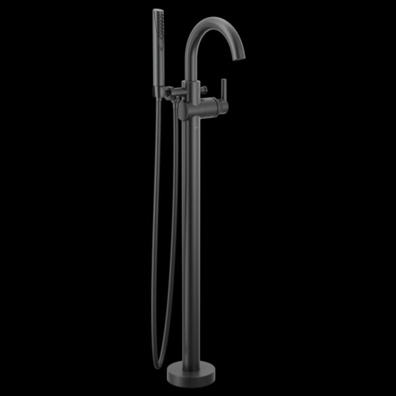 Delta T4759-FL Floor Mount Tub Filler Trim
