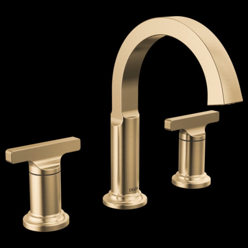 Delta 355887-PR-DST Two Handle Widespread Bathroom Faucet