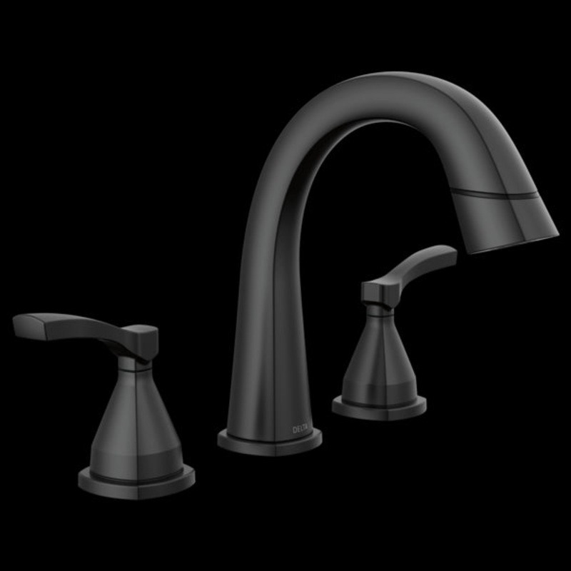 Delta 35775-PD-DST Two Handle Widespread Pull Down Bathroom Faucet