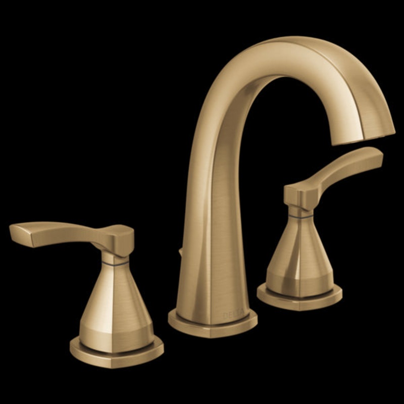 Delta 35775-PR-MPU-DST Two Handle Widespread Bathroom Faucet