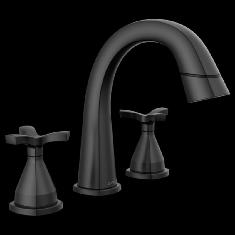 Delta 357756-PD-DST Two Handle Widespread Pull Down Bathroom Faucet