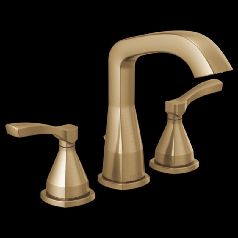 Delta 35776-PR-MPU-DST Two Handle Widespread Bathroom Faucet