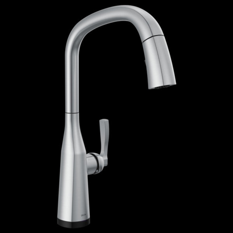 Delta 9176TL-PR-DST Touch2O Technology Kitchen Faucet with Touchless Technology