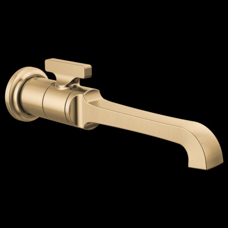 Delta T3589LF-PR-WL Single Handle Wall Mount Bathroom Faucet Trim