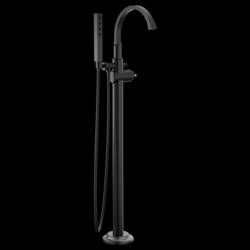 Delta T4788-BLLHP-FL Floor Mount Tub Filler Trim