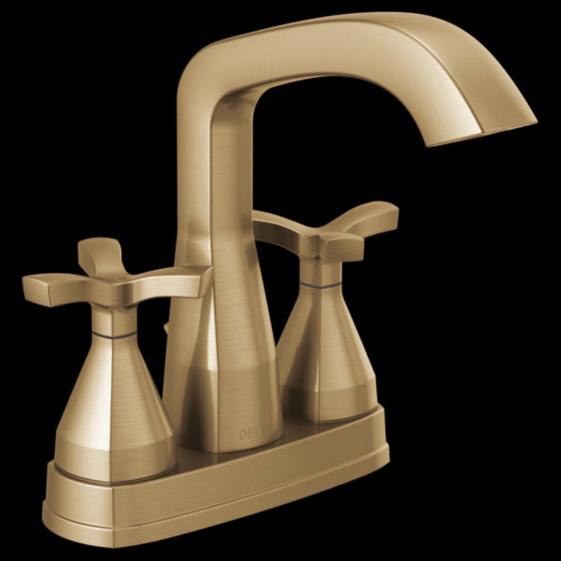 Delta 257766-PR-MPU-DST Two Handle Centerset Bathroom Faucet