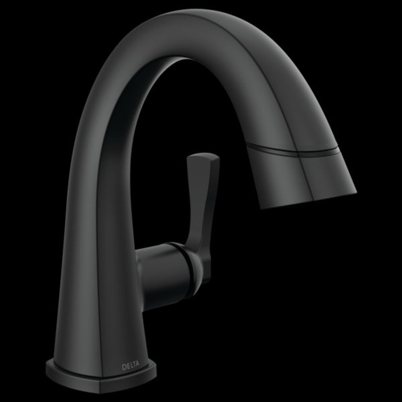Delta 577-PD-DST Single Handle Pull Down Bathroom Faucet