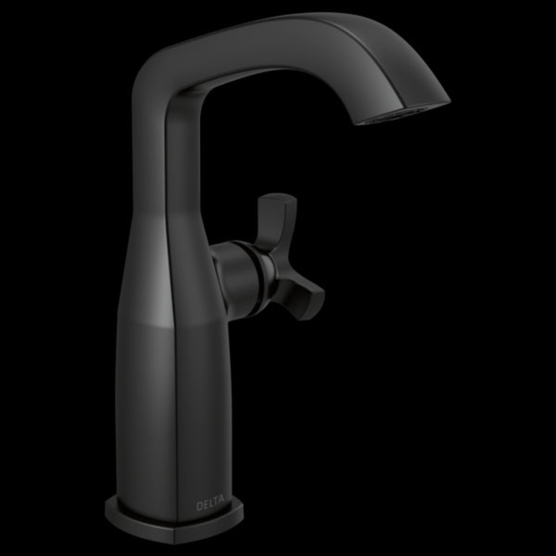Delta 6766-BL-DST Single Handle Mid-Height Bathroom Faucet