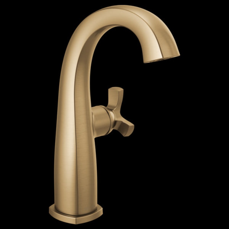 Delta 6776-PR-DST Single Handle Mid-Height Bathroom Faucet
