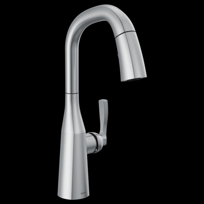 Delta 9976-PR-DST Single Handle Pull-Down Bar/Prep Faucet