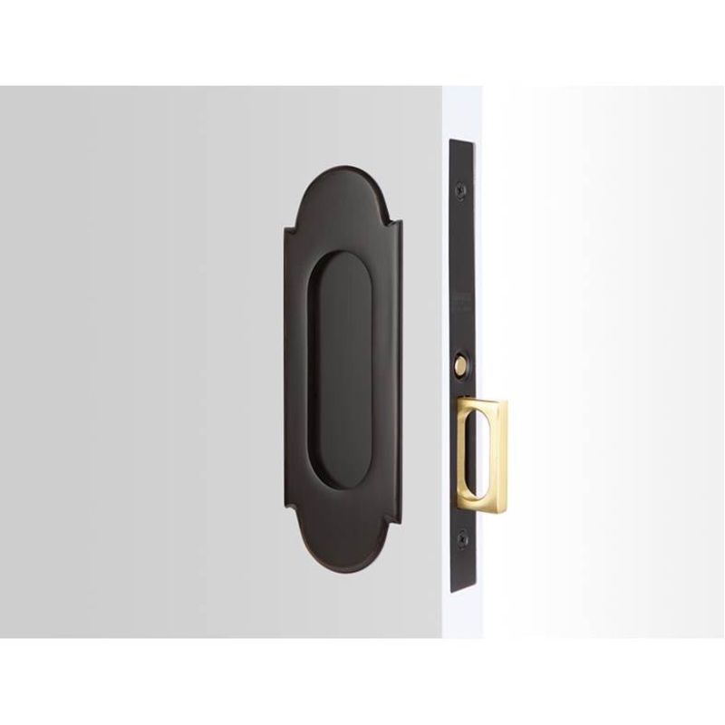Emtek 2043 Keyed , Pocket Door Mortise Lock , No.8