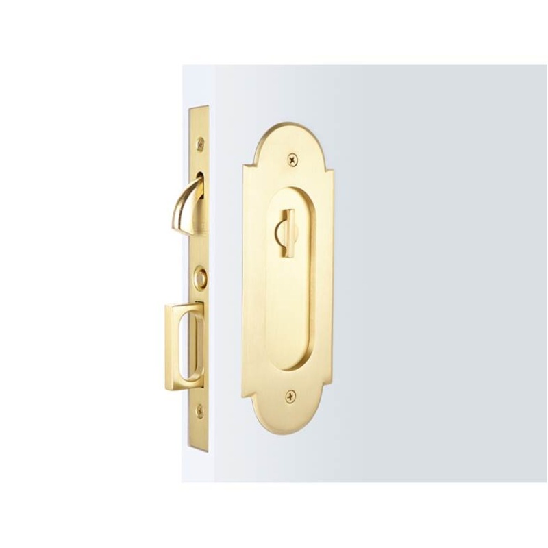 Emtek 2045 Privacy , Pocket Door Mortise Lock , No.8
