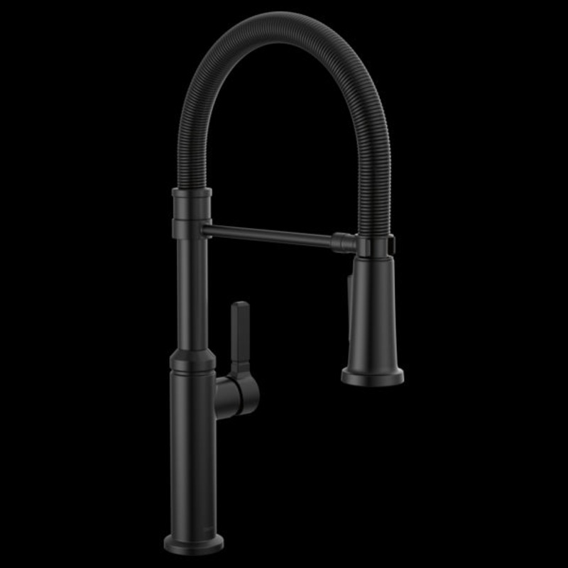 Delta 18829-DST Single Handle Pull-Down Kitchen Faucet with Spring Spout