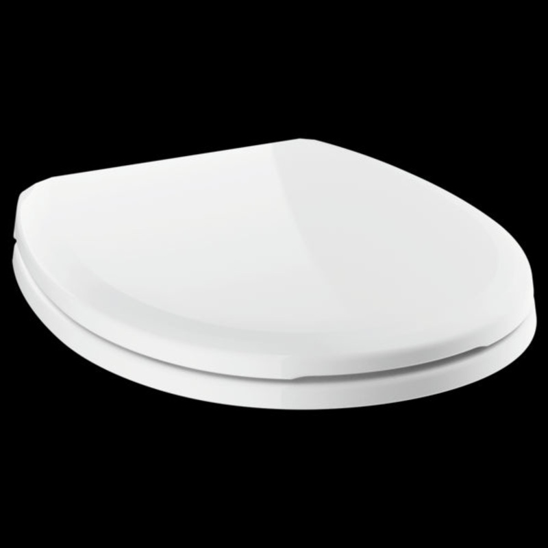 Delta 801902-WH Round Front Slow-Close Toilet Seat