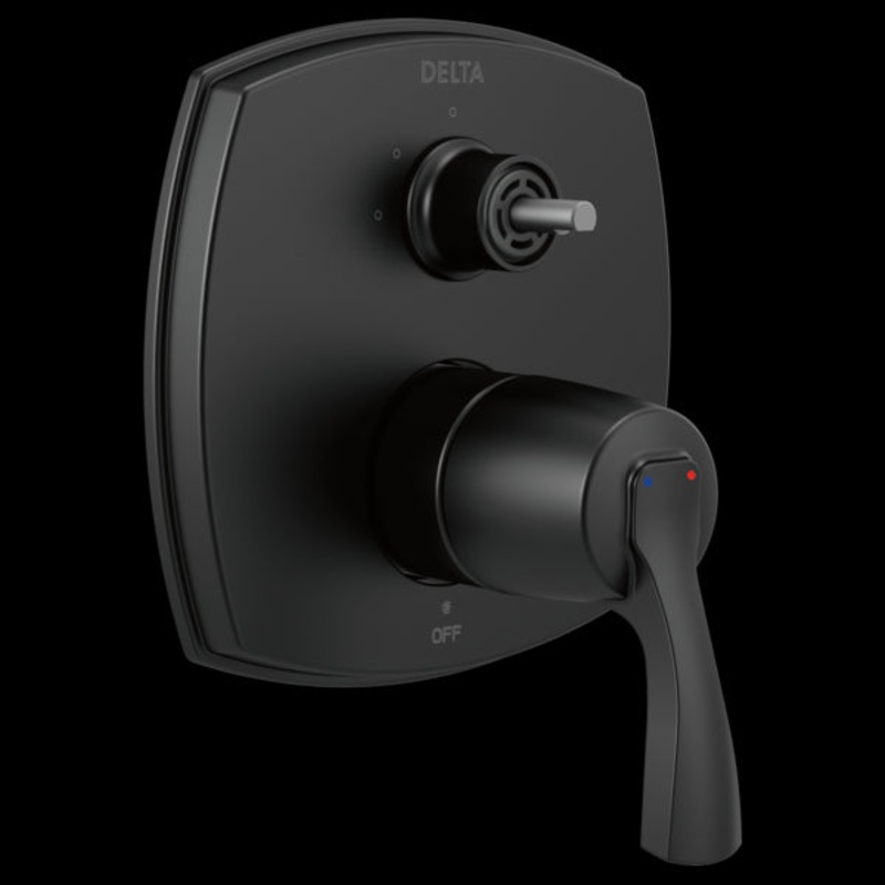 Delta T24876-LHP 14 Series Integrated Diverter Trim with Three Function Diverter Less Diverter Handle