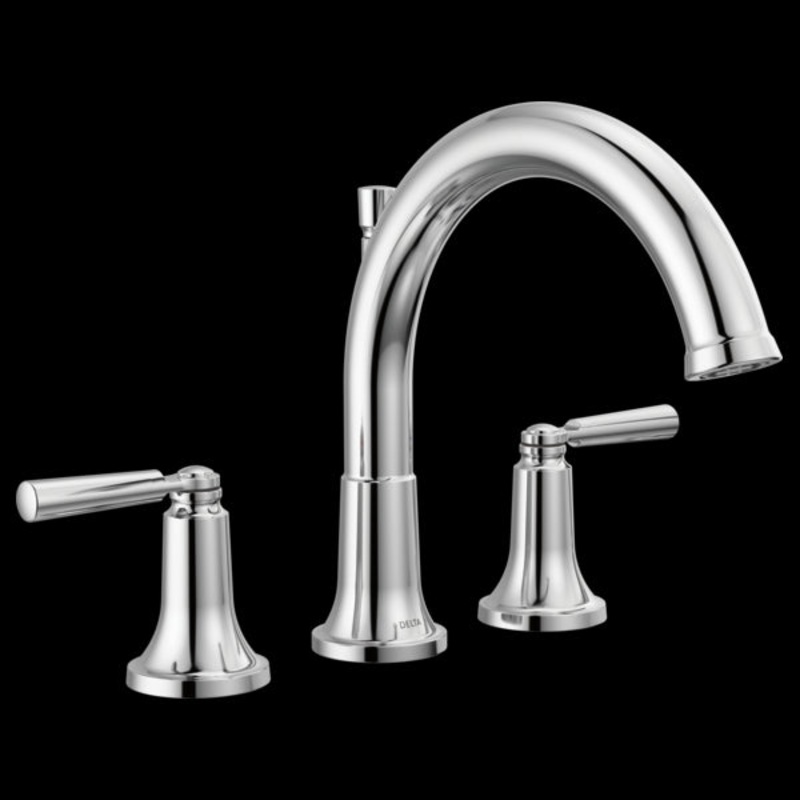 Delta T2735 Roman Tub Trim|Chrome|Matte Black|Champagne Bronze|Stainless