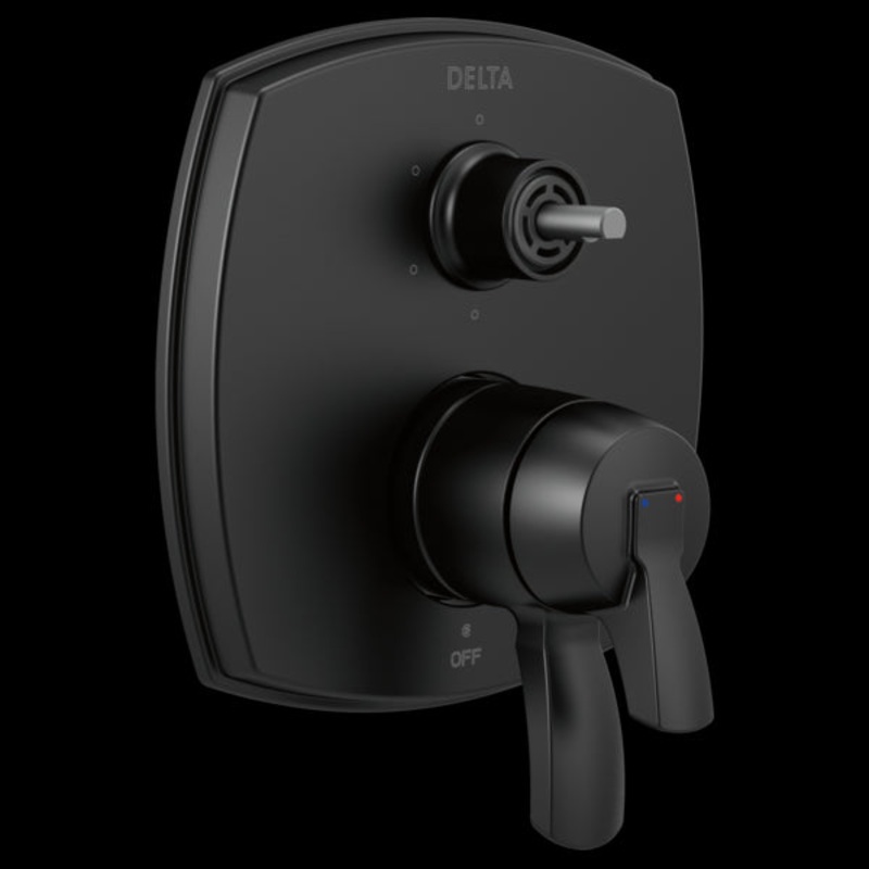 Delta T27976-LHP 17 Series Integrated Diverter Trim with Six Function Diverter Less Diverter Handle