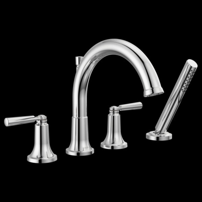 Delta T4735 Roman Tub Trim with Hand Shower