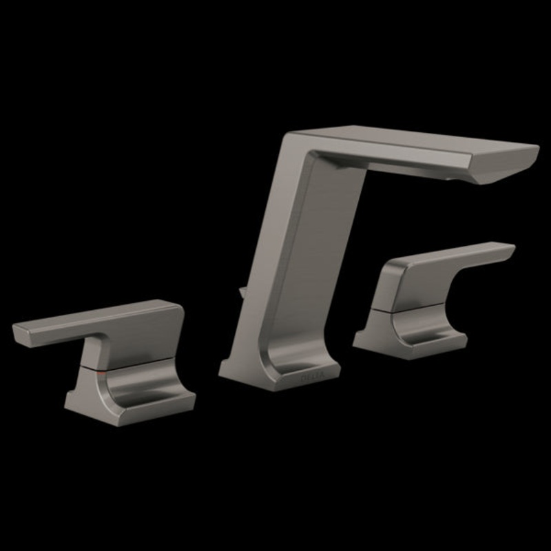 Delta 3599LF-PR-MPU Two Handle Widespread Bathroom Faucet
