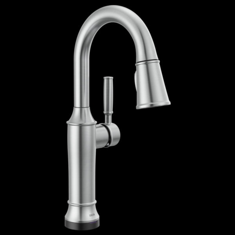 Delta 9984TL-PR-DST Touch2O Bar/Prep Faucet with Touchless Technology