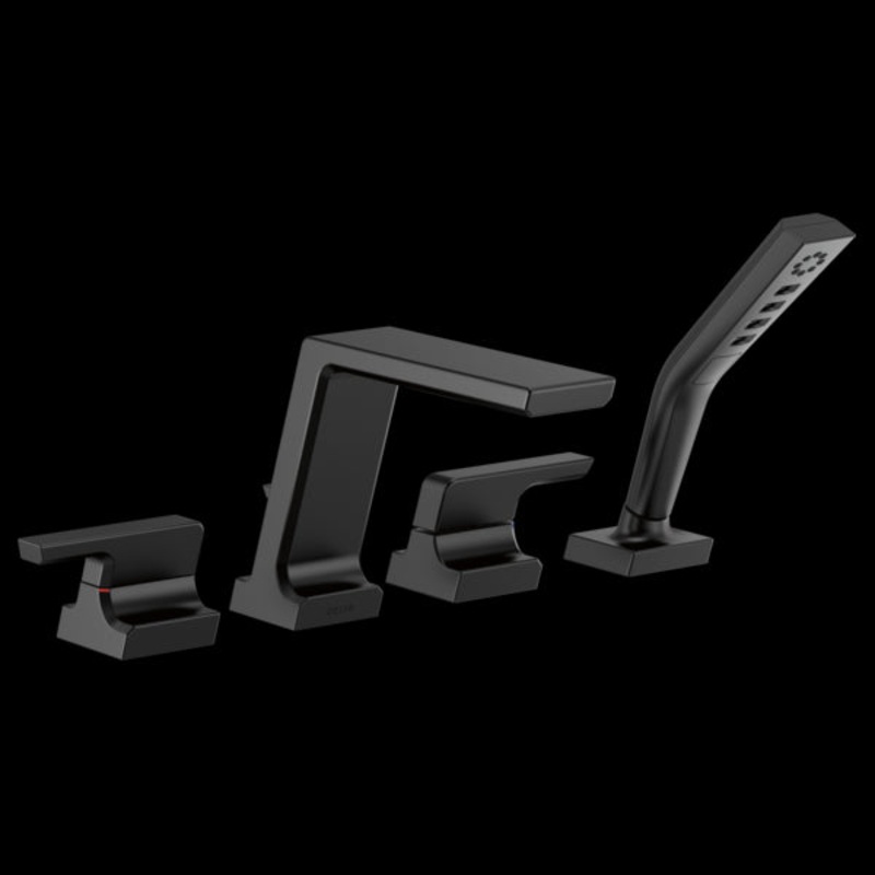 Delta T4799 Roman Tub with Hand Shower Trim