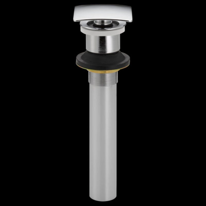 Delta 72174 Square Push Pop-Up Less Overflow