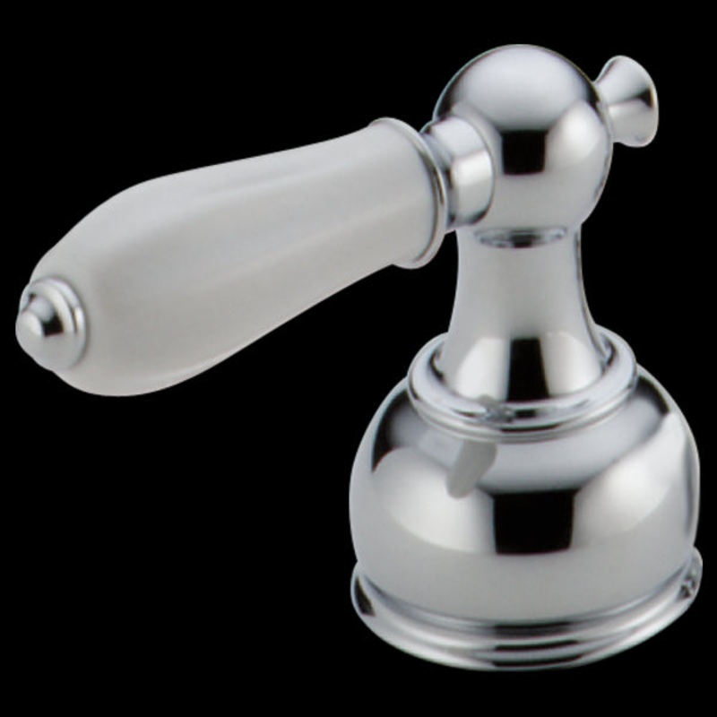 Delta H212 Porcelain Lever Handle Set