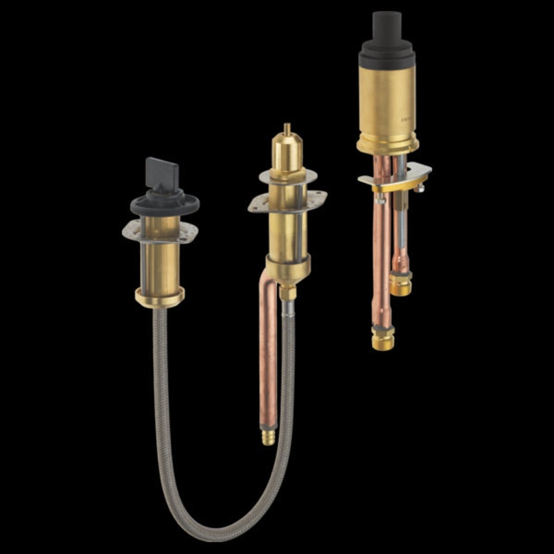 Delta R3709-PX One Handle Flexible Mount with Hand Shower Rough