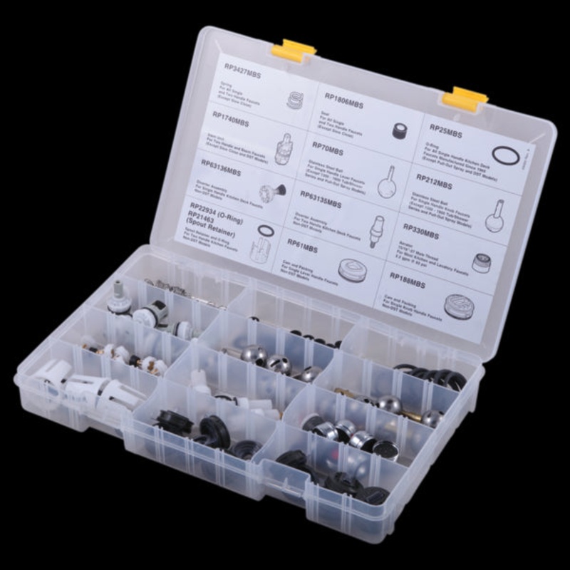 Delta RP63139 Plumber’s Box of Assorted Maintenance Parts