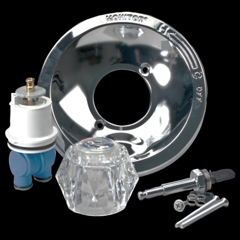 Delta RP77744 Rebuild Kit – Clear Knob Handle – 1H Trim