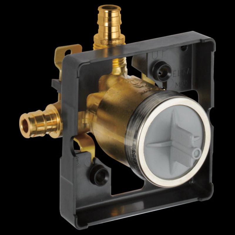 Delta R10000-PFS-MF Multi Choice Universal Shower Rough – Prefab PEX Cold Expansion