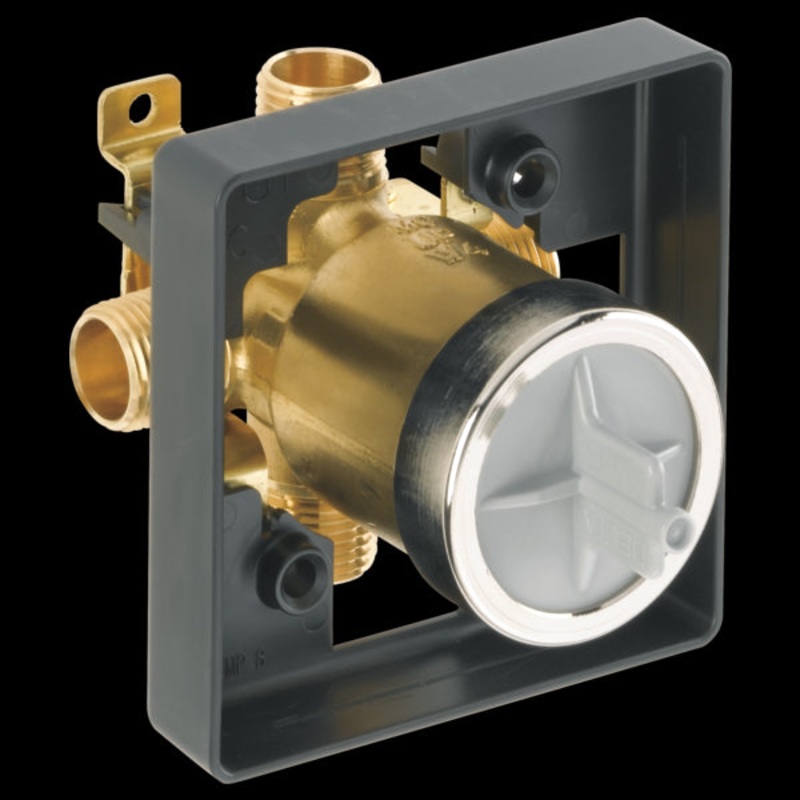 Delta R10000-UN Multi Choice Universal Tub / Shower Rough – Universal Inlets / Outlets