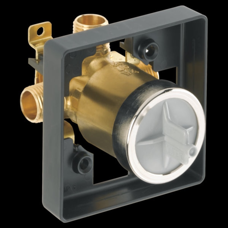 Delta R10000-UNBXHF Multi Choice Universal High-Flow Shower Rough – Universal Inlets / Outlets