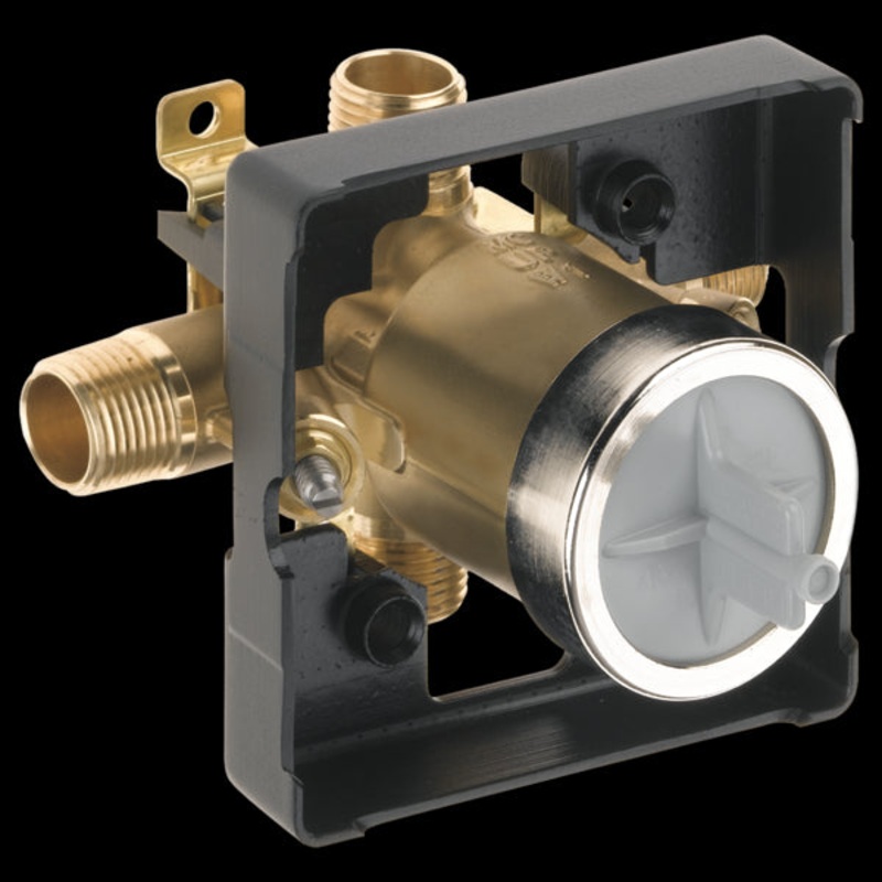 Delta R10000-UNWS Multi Choice Universal Tub / Shower Rough – Universal Inlets / Outlets