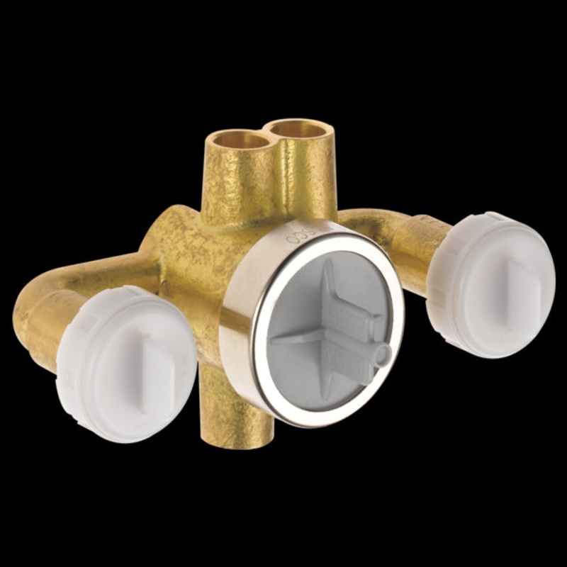Delta R1827-XO Jetted Shower XO Diverter Rough