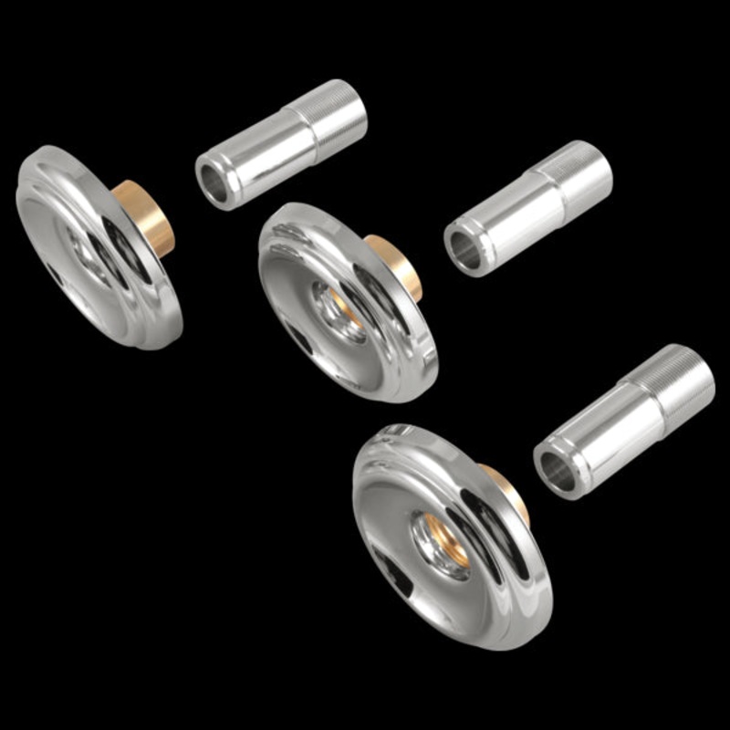 Delta RP18312 Escutcheons & Sleeves – 3H Tub & Shower