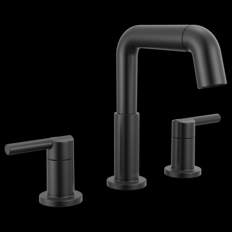 Delta 35849LF-PD Two Handle Widespread Pull-Down Bathroom Faucet
