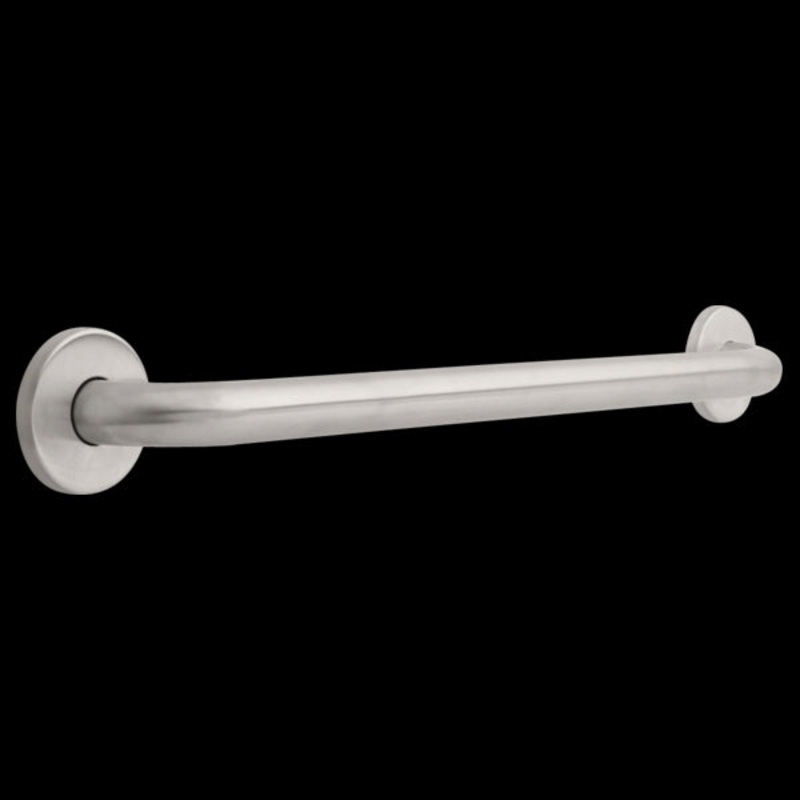 Delta 41124-SS 1-1/4 x 24 Grab Bar, Concealed Mounting