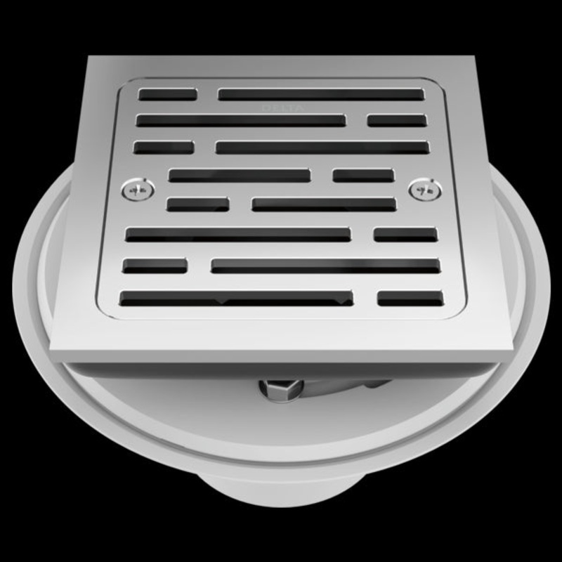 Delta DT062412 4 Tile-In Square Shower Drain